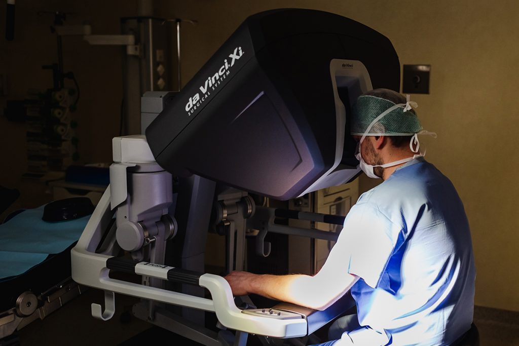 najlepsza urologia w Polsce robot chirurgiczny da vinci