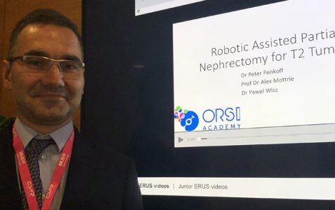 Konferencja w Lizbonie - Paweł Wisz w europejskiej elicie chirurgów robotycznych