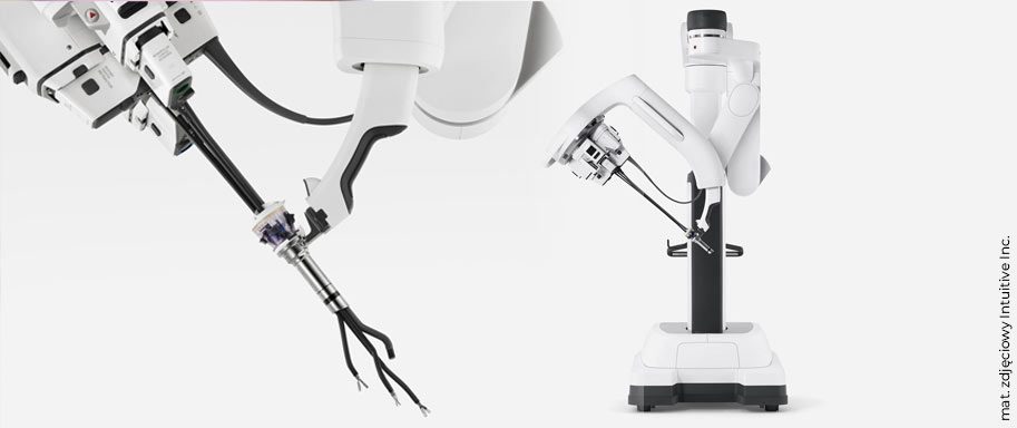 Nowości ze świata robotyki chirurgicznej - najnowsza wersji systemu da Vinci SP (Single Port)