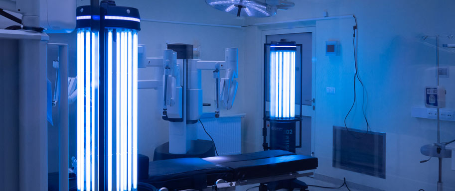 NEO Hospital wraz z Eco Light Biosafety Technology uruchomiły program pilotażowy dezynfekcji z wykorzystaniem OCTA UV-System